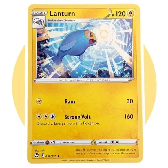 Pokemon | Toys | Silver Tempest Pokemon Card C1 Lanturn 052195 | Poshmark Pokemon | Toys | Silver Tempest Pokemon Card C1 Lanturn 052195 | Poshmark